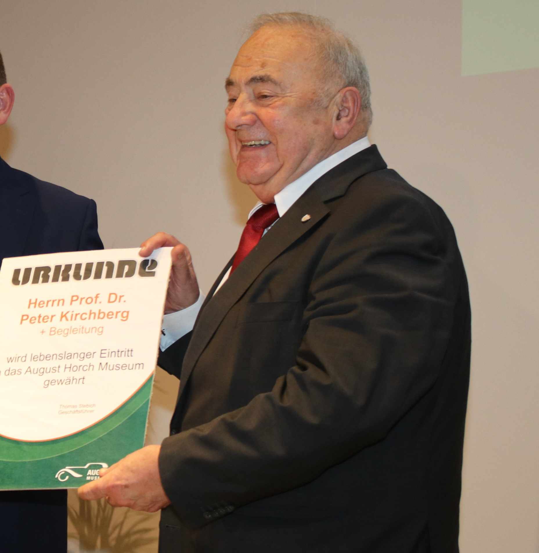 Abschied von Prof. Dr. Peter Kirchberg 