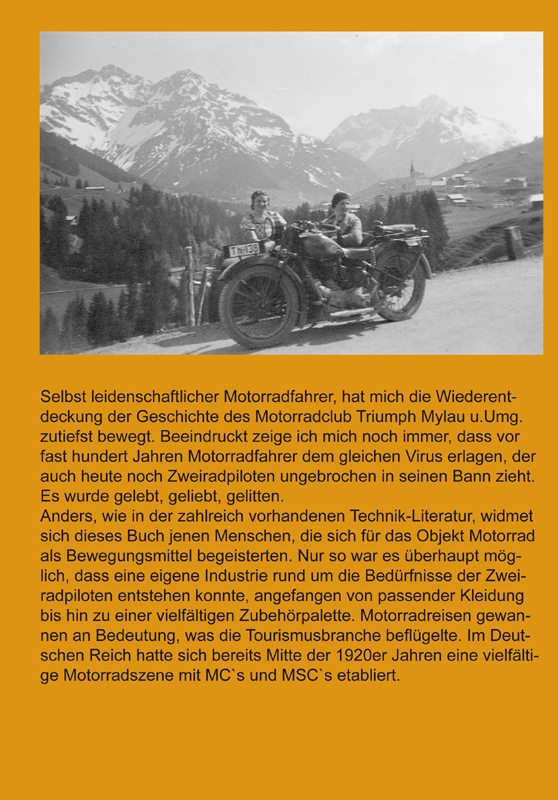 Triumph - ein Blick auf die Motorradszene der 1930er Jahre