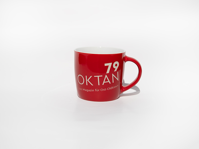 79oktan Tasse Keramik rot