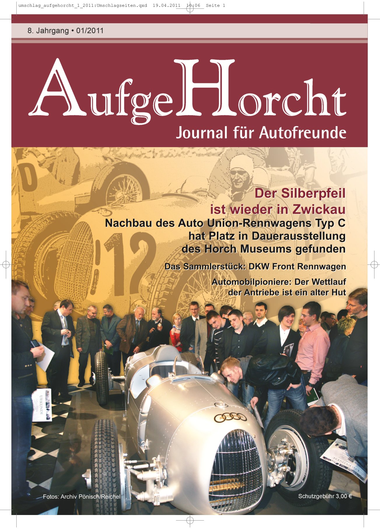 AufgeHORCHt Ausgabe 1/2011