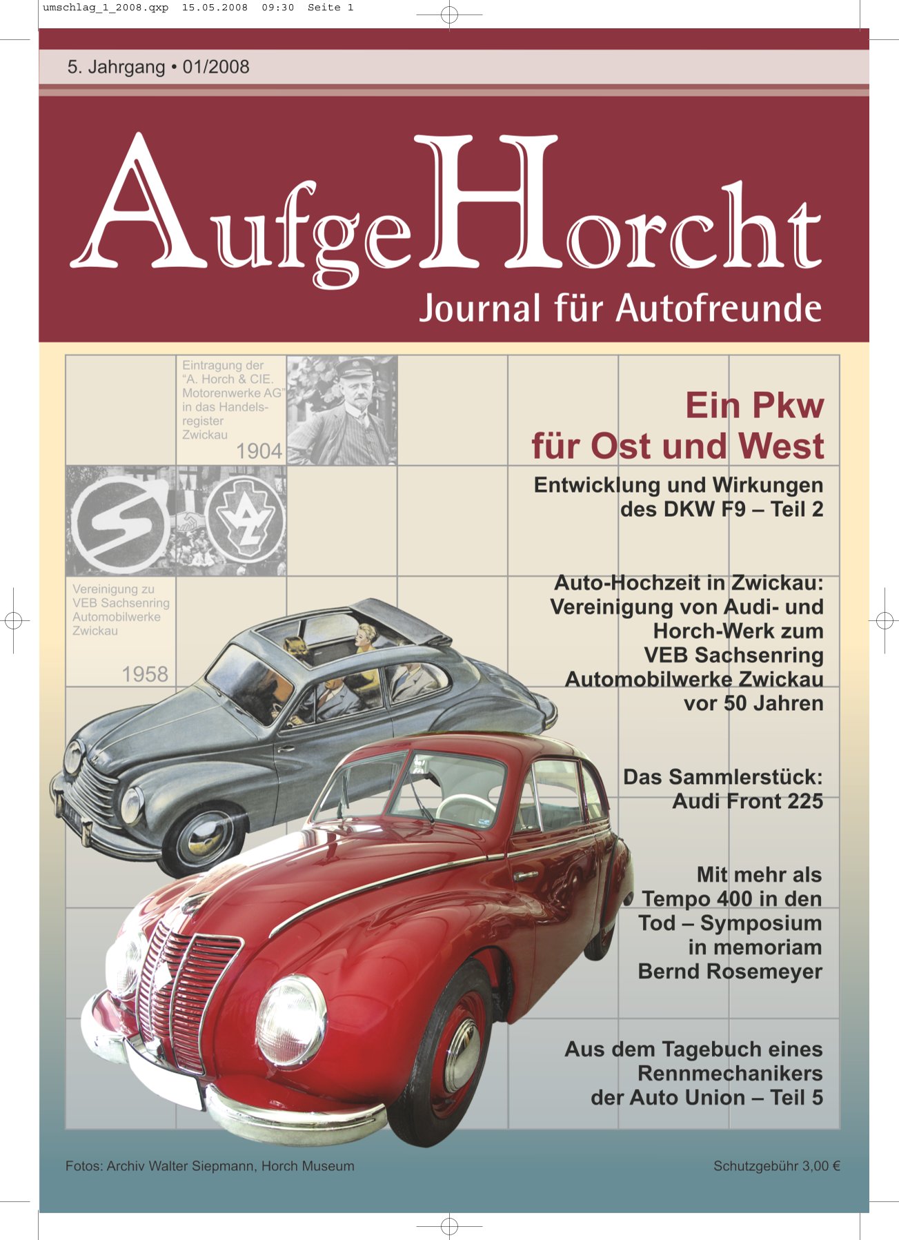 AufgeHORCH Ausgabe 1/2008