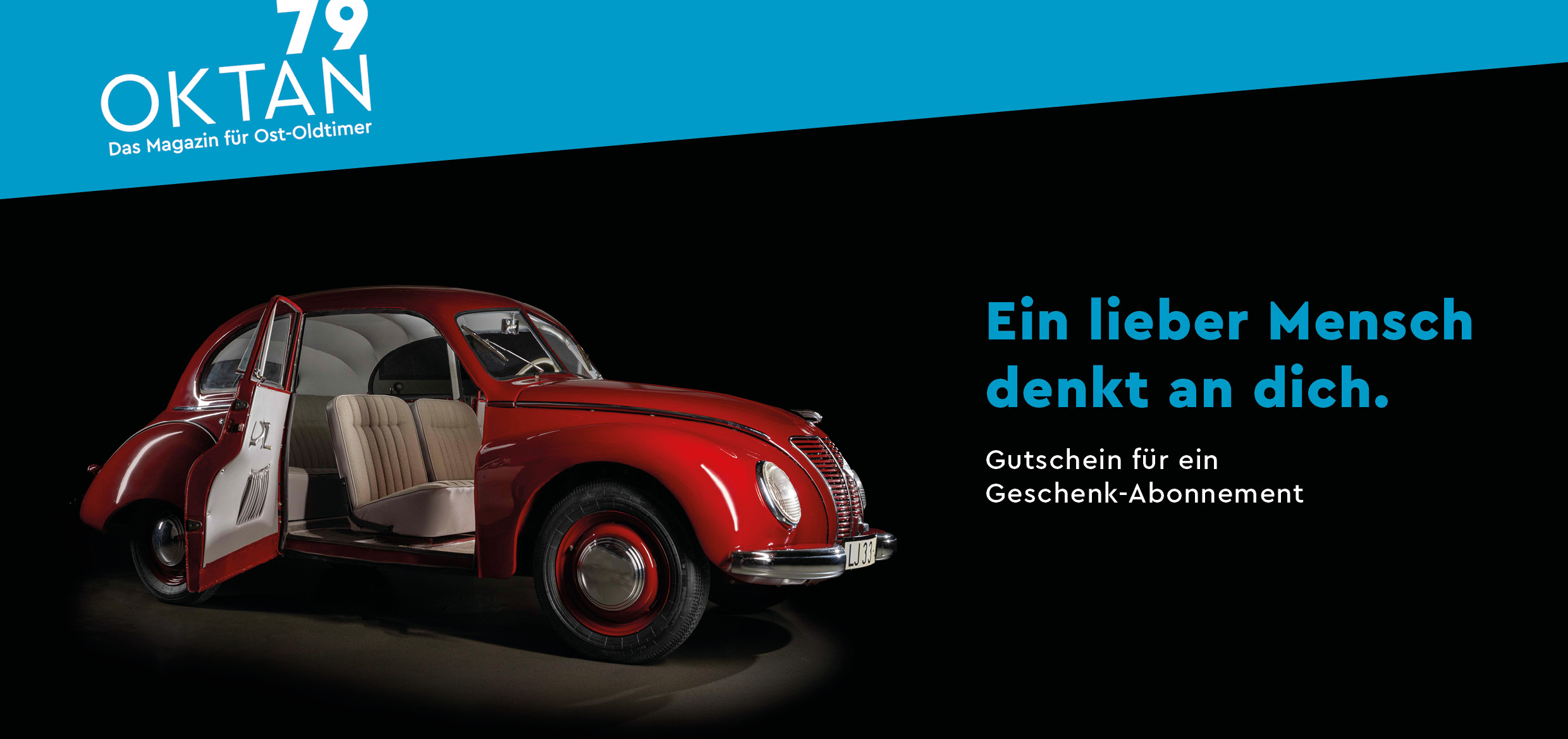 79oktan Geschenk- Abonnement ab der nächsten Ausgabe
